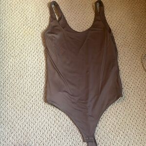 Abercrombie toffee color tank bodysuit size small. So soft excellent condition